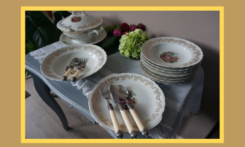 D 0611-90 Barok servies